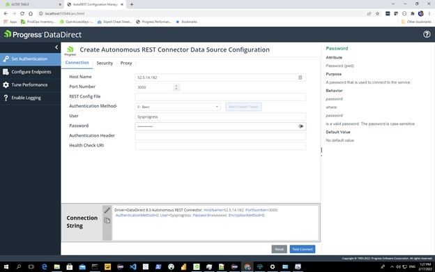 Create ARC Data Source Configuration